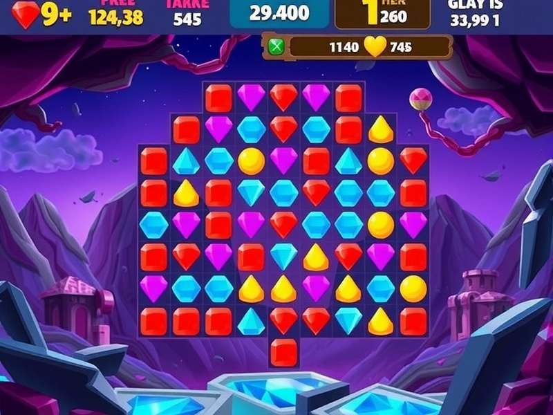 Ruby Rush Royal Gameplay Screenshot